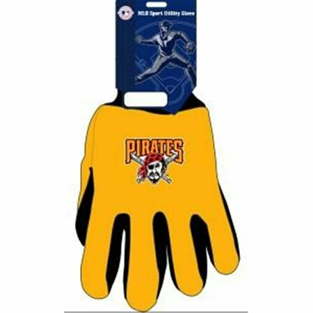 MCARTHUR TOWELS & SPORTS Pittsburgh Pirates Two Tone Gloves - Adult Size 9960694079